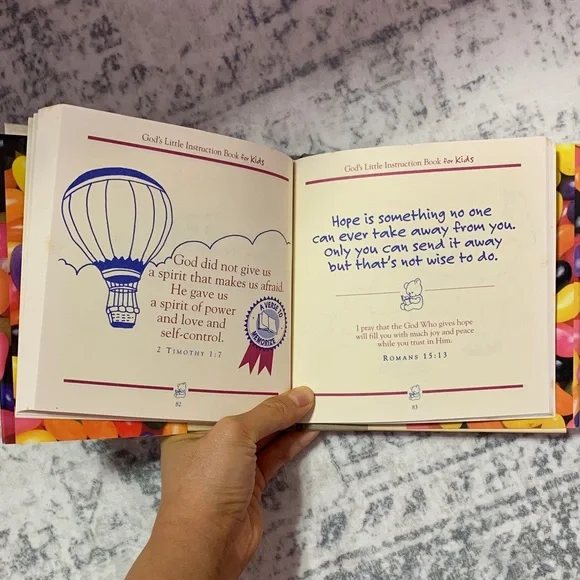 Vintage “God’s Little Instruction Book for Kids” Special Edition - Picture 8 of 9